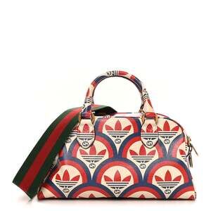 Gucci X Adidas Shangai Calfskin Web #257812G11B